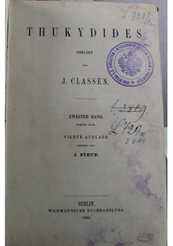 Thukydides 1892 r.
