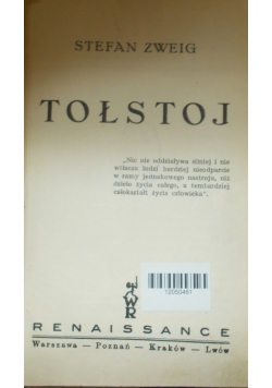 Tołstoj ,1935r.