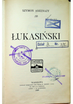 Łukasiński 1908 r
