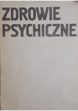 Zdrowie psychiczne